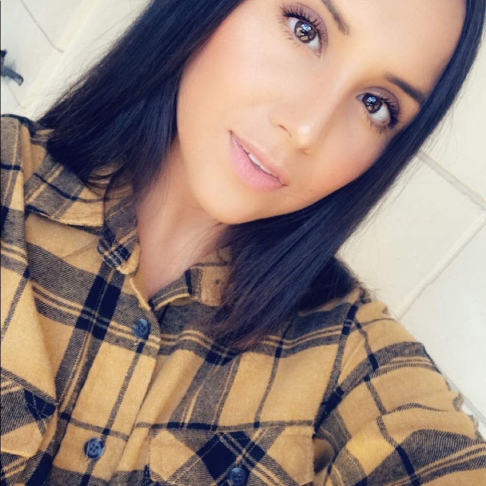 Long sleeve Plaid Button Up